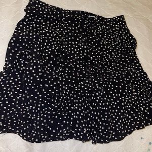 Zara polka dot skirt